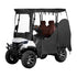 Golf Cart Cover, Visible Full-Enclosure 2&2+2 Passenger Golf Cart, 600D Waterproof Oxford Fabric Club Car Cover Fits Most Carts Club Car, Yamaha, EZGO, Honda, PVC Coating & Windproof Hook Design