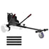 Hoverboard Seat Attachment, Compatible with All 16.5cm20.3cm21.6cm25.4 Hoverboards,Grips Control,Adjustable Frame Length and 99.8 kg Load Capacity,Hover Board Go Karts Accessory,for Kids Adults