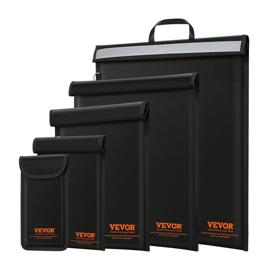 VEVOR Faraday Bag 4 Pack Signal Blocking Holder for Laptop Tablet Phone Radio XL