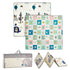 Baby Play Mat, 71""x79"" Extra Large Baby Crawling Mat, Non-Slip One-Piece Foam Baby Playmat, Foldable Reversible Floor Mat with Travel Bag, Waterproof Activity Playmat for Babies Toddlers Infants