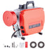 Drain Cleaner Machine 120FT x 7/8" 420W Sewer Snake Auger Manual Feed