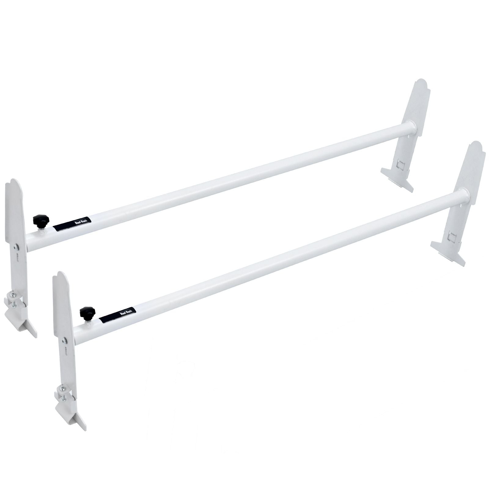 2-Bar Van Roof Ladder Rack Alloy Adjustable 47.2"-78.7" for Full-Size Vans
