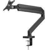 Single Monitor Mount, Supports 13"-32", 330-813 mm Screen, Fully Adjustable Gas Spring Monitor Arm, Hold up to 9.1 kg, Computer Monitor Stand Holder with C-Clamp/Grommet Mounting Base, VESA Mount Bracket