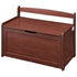 Kids Toy Storage Bench Wooden Toy Box Chest 32.68 x 17.91 x 24.02" Cherry