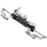 Hydraulic Outboard Steering Kit, 300HP, Marine Boat Hydraulic Steering System, with Helm Pump Two-Way Lock Cylinder and 26 Feet Hydraulic Steering Hose, for Single Station Single-Engine Boats
