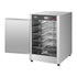 Hot Box Food Warmer, 5-Tier Concession Warmer with Water Tray, 5 Pans, Single-door and Adjustable Shelves, Stainless Steel Food Warmer Cabinet, Ideal for Storing Pizza, Chicken, Restaurant