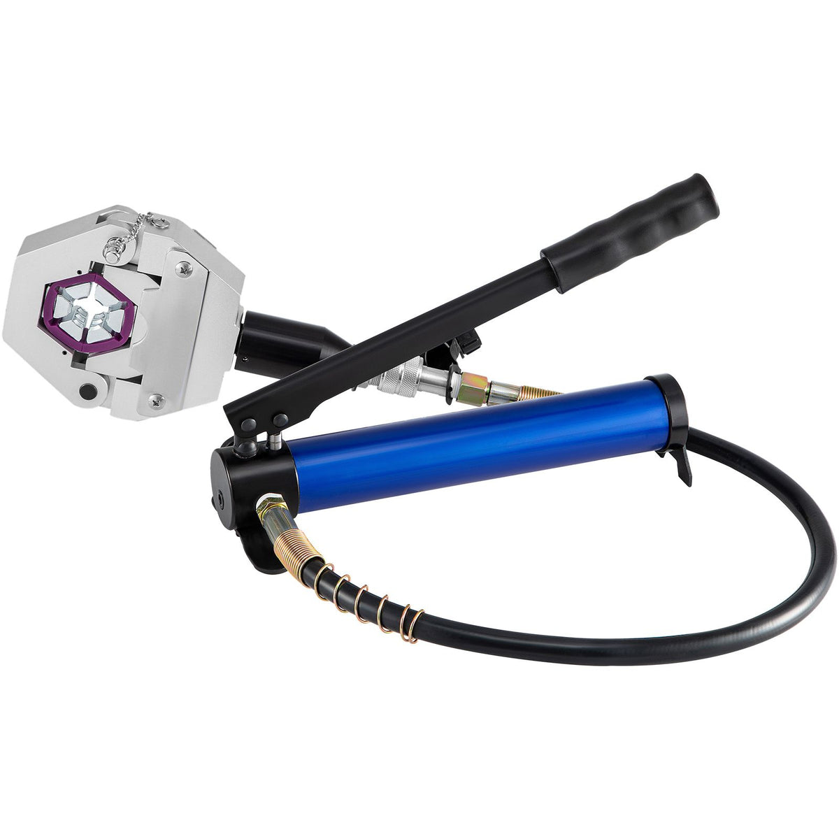 Separable Hydraulic Hose Crimper 7 Dies With Aluminum Pump A/C Air Condtioning Handheld Crimping Set
