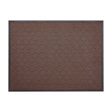 Front Door Mat, 1194 x 889 mm Commercial Floor Mat for Indoor and Outdoor, Modern Stylish Carpet with TPE Backing, Heavy Duty Washable Entry Industrial Rug for Hallway, Balcony, Garage, Brown