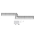 Chicken Tunnels, 729 x 200 x 61.5cm(LxWxH) Chicken Tunnels for Yard, Portable Chicken Tunnels for Outside with Corner Frames, 2 Sets, Suitable for Chickens, Ducks, Rabbits