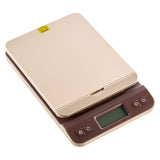 Digital Shipping Postal Scale, 2 g High Accuracy, 40 kg Postal Scale with Hold/Tare/Auto-off Function, Flip Holder Design & Easy Calibration, Fit for Home and Office Use, Battery Included