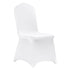 Stretch Spandex Folding Chair Covers, Universal Fitted Chair Cover, Removable Washable Protective Slipcovers, for Wedding, Holiday, Banquet, Party, Celebration, Dining (30PCS White)