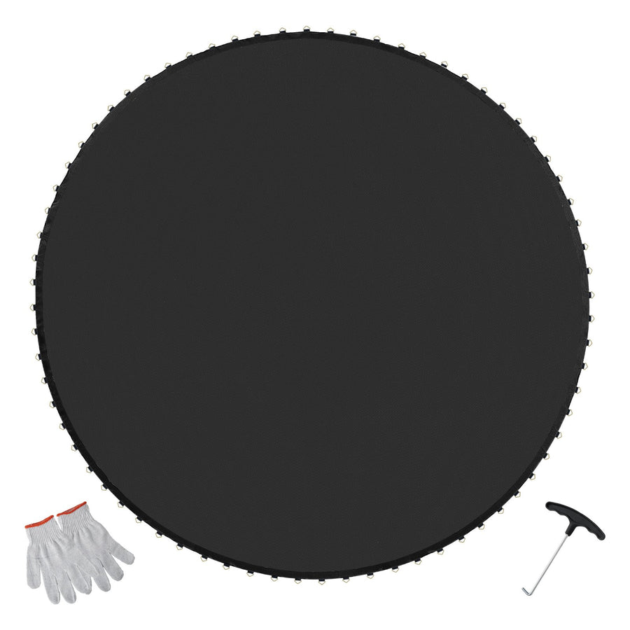 VEVOR Replacement Trampoline Mat Fits 14ft Frame 72 V-Rings 5.5" Spring Length