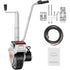 Electric Trailer Dolly, 5000lbs Towing Capacity, 350W 12V Trailer Jockey Wheel with 22 ft/min Moving Speed, 12&