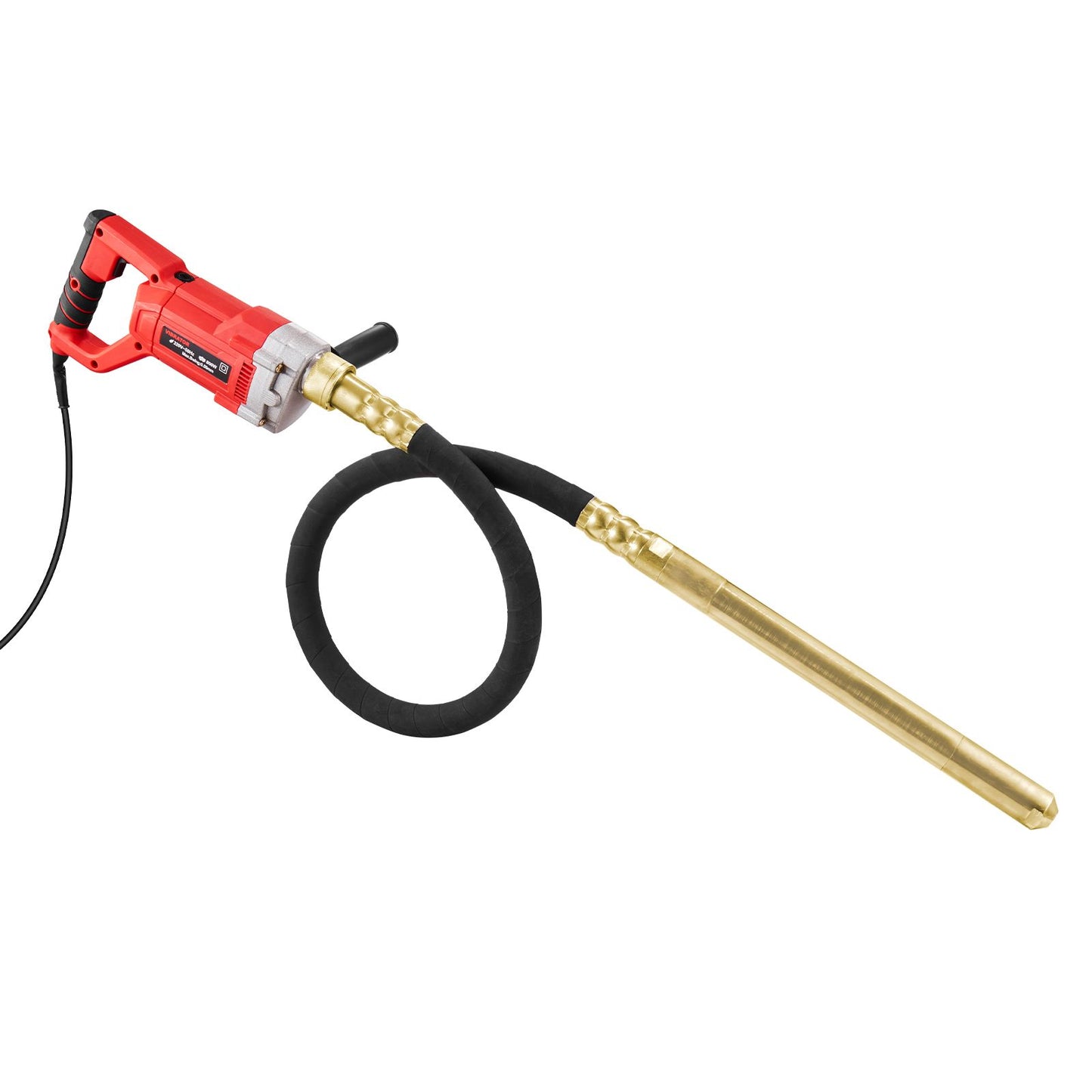 Handheld Electric Concrete Vibrator 800W 1.5M Shaft Air Bubble Remover