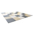 Kids Foam Puzzle Floor Playmat 0.4 in 36 Pcs Interlocking EVA Soft Tiles