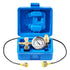 Hydraulic Nitrogen Accumulator Charging Kit, 0-100 Bar Nitrogen Fill Kit, Pressure Test System with 1 Pressure Gauge, 1 Gas Hose, 1 Valve Body and 1 CGA580 Adapter for Construction Machinery