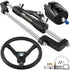 Hydraulic Steering Kit 300HP, Hydraulic Boat Steering Kit Helm Pump, Hydraulic Boat Steering Kit Without Hydraulic Steering Hose for Boat Steering System