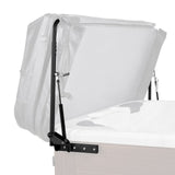 Hot Tub Cover Lift, Spa Cover Lift, Hydraulic, Width 175.26cm - 254.11cm Adjustable, Installed on Both Sides at the Top, Suitable for Various Sizes of Rectangular Bathtubs, Hot Tubs, Spa
