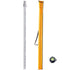 Measuring Rod 16-Feet/8ths 4 Sections Telescopic Grade Rod 1/8in w/ Bag