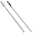 Aluminum Grade Rod, 18-Feet/10ths 6 Sections Telescopic Measuring Rod,Double-Sided Scale 1/10ft Leveling Rod Stick,Aluminum Alloy Survey Rod w/ Bubble Level &Carrying Bag for Houses,Walls,Floors