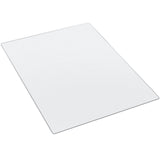 Chair Mat, 915 x 1225 mm Transparent Office Chair Mat for Hard Floors, Floor Protector for Rolling Chairs, Non-Slip & Easy to Clean, Smooth Glide Under Desk Rug for Home Office (Rectangular)