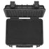 Hard Pistol Cases with Pre-cut PU Foam, Waterproof & Dustproof Hard Gun Case for 2 Pistol, 14.1×11.5×7.6 in Lockable Pistol Case, Black