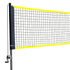 VEVOR Badminton Net Set, Outdoor Backyard Beach Park Badminton Net, Portable Badminton Equipment Set, Adults Kids Badminton Net with Poles, Carrying Bag, 4 Iron Rackets, and 3 Nylon Shuttlecocks