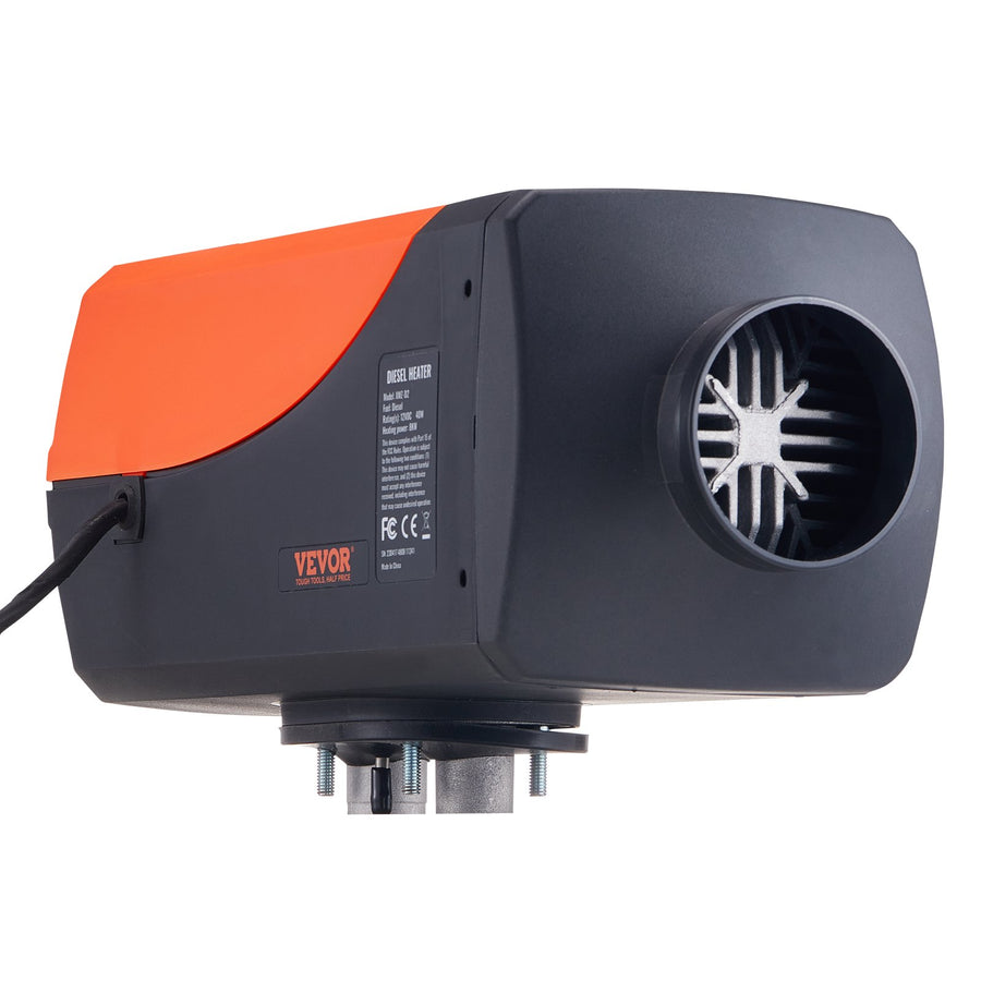 VEVOR Diesel Air Heater, 12V 5KW Diesel Heater with Remote Control and LCD Display, 10L Fuel Tank Diesel Parking Heater, Rapid Heating for RV Trailer Camper Van Boat And Indoors