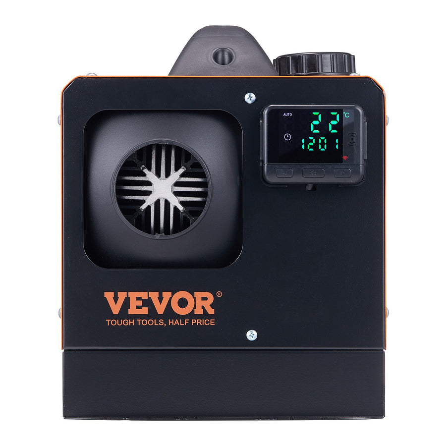 VEVOR Diesel Air Heater, 12V 8KW All-on-one Diesel Heater with Remote Control and LCD Display, 5L Fuel Tank Portable Diesel Parking Heater, Rapid Heating for RV Trailer Camper Van Boat And Indoors