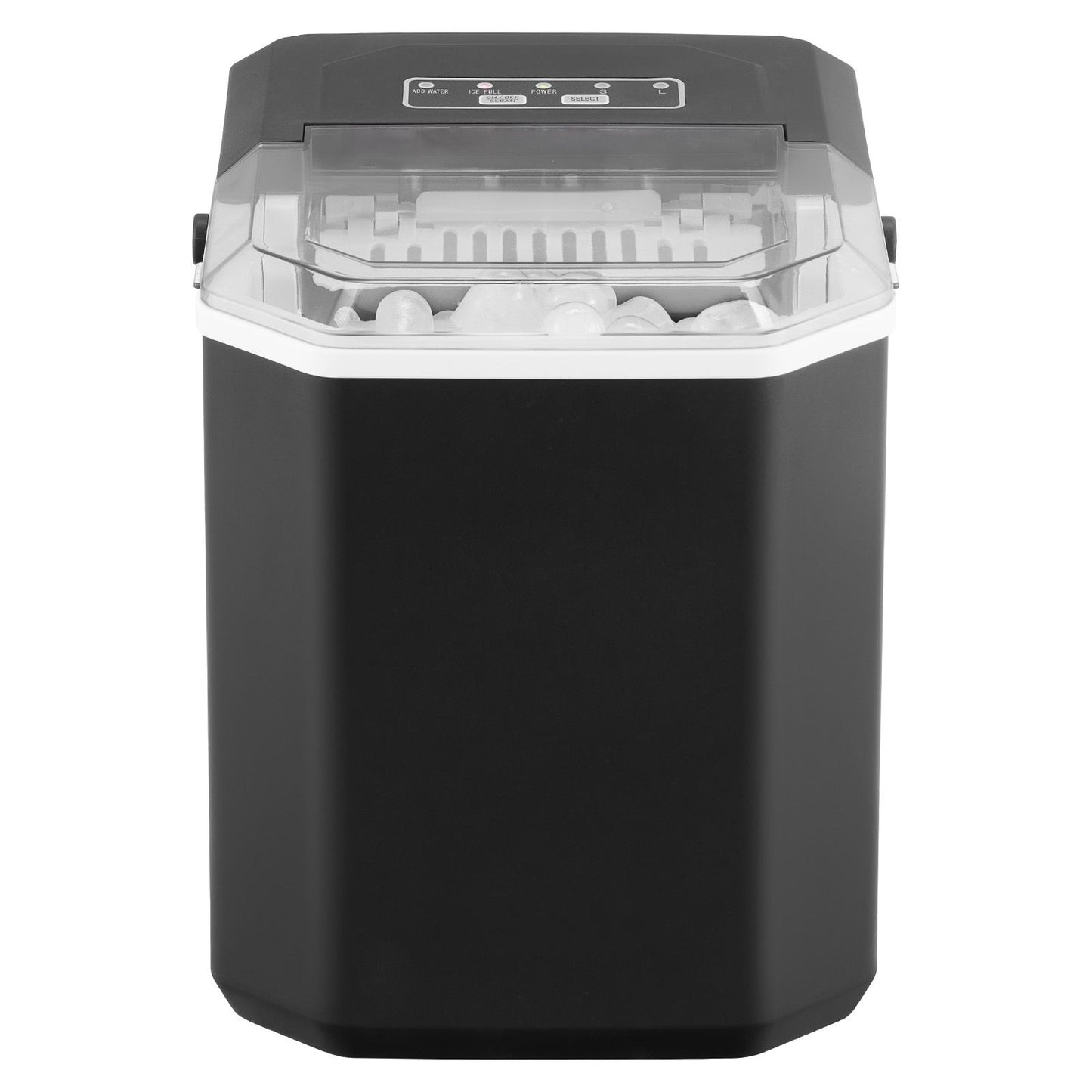 Portable Countertop Ice Maker 26Lbs/24H Self-Cleaning with Scoop Basket