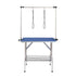 VEVOR Pet Grooming Table Two Arms with Clamp, 915 x 610mm Dog Grooming Station, Foldable Pets Grooming Stand for Medium and Small Dogs, Free Two No Sit Haunch Holder with Grooming Loop, Bearing 150kg