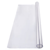 Plastic Table Cover, 30 x 60 Inch 1.5 mm Thick Clear Table Protector, Rectangle PVC Desk Mat, Waterproof & Easy Cleaning Desk Pad Tablecloth, for Office Dresser Dining Room Table Night Stand