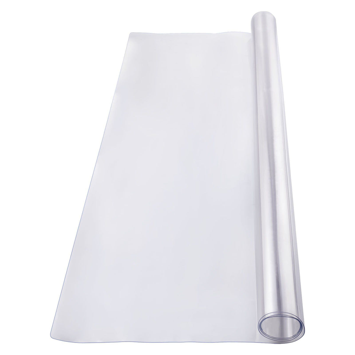 Plastic Table Cover, 30 x 60 Inch 1.5 mm Thick Clear Table Protector, Rectangle PVC Desk Mat, Waterproof & Easy Cleaning Desk Pad Tablecloth, for Office Dresser Dining Room Table Night Stand