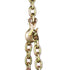 G80 Transport Binder Chain, 10 mm x 316 cm Tow Chain with Clevis Grab Hooks, 3.22T Safe Working Load, Heavy Duty Trailer Logging Chain for Transporting Towing Truck Tie Down Binding Equipment