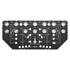 Shelf Pin Jig and Hinge Jig Two-in-One, Aluminum Alloy Cabinet Hardware Hole Drilling Template with 6.4 and 4.8 mm Drill Bits, for Cabinet Doors Bookshelves Wardrobes Woodworking and DIY