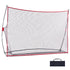 Golf Practice Hitting Net, Huge 10.8x7ft Golf Net, Personal Driving Range for Indoor Outdoor Use, Portable Home Golf Aid Net with Solid Fiberglass Frame and Carry Bag, Gift for Men, Golf Lover