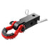 Shackle Hitch Receiver 50 mm, 29.9 Tons Breaking Strength, D Ring Shackle with Trailer Hitch Lock Pin, Heavy Duty Towing Accessories for Trucks, Jeeps, Off-Road Vehicle Recovery, Aluminum Alloy