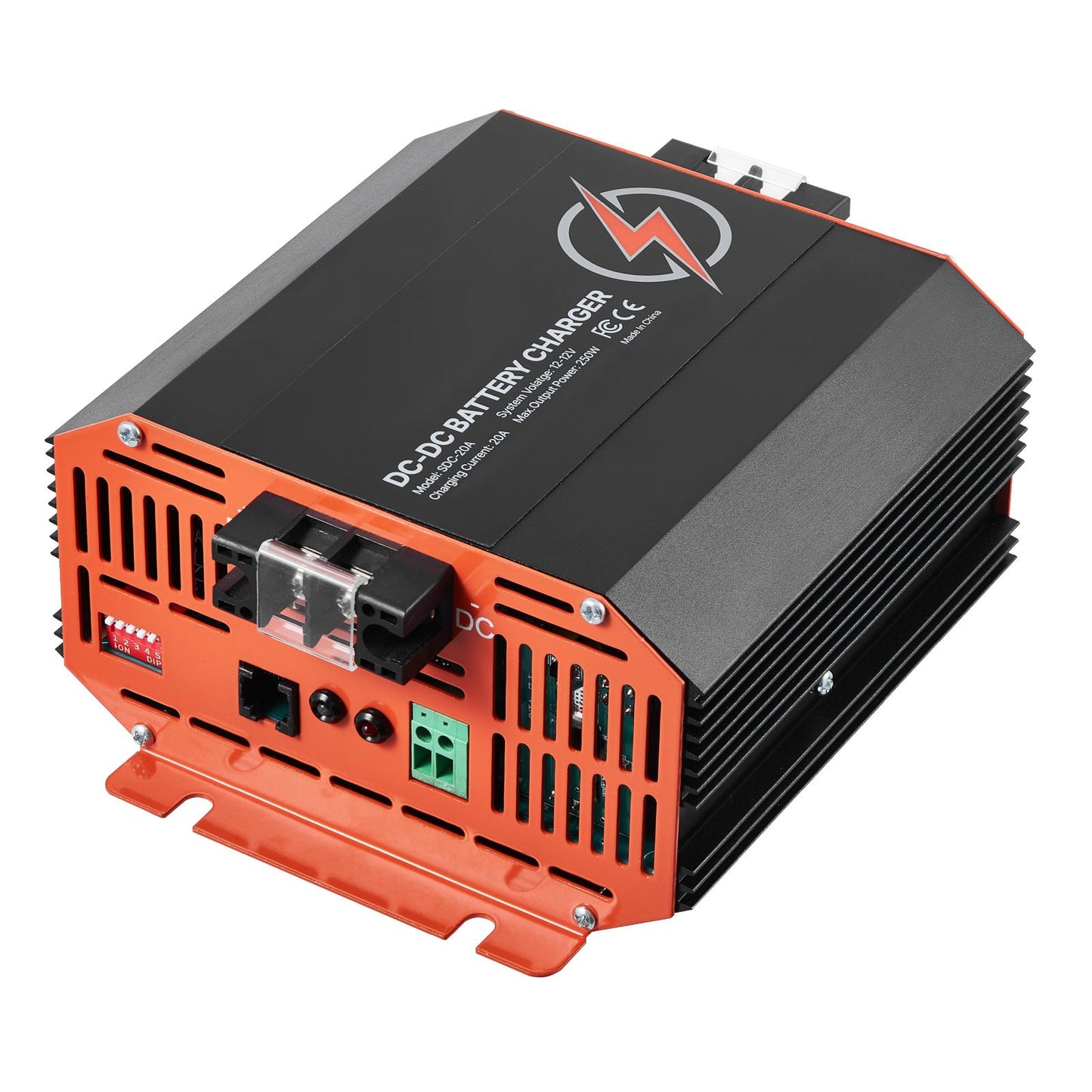12V 20A DC to DC Charger Battery Charger 250W for Lead-Acid Lithium AGM