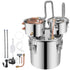 3 Pot 12L Alcohol Distiller Water Wine Boiler Home Brew Moonshinestill