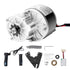 250W Electric Powerful DC Motor Kit - 24V 2700rpm Brushed Motor with Upgraded Speed Controller, Throttle Grip Kit for Go Karts E-Bike Motorcycle Scooter