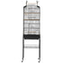 Large Bird Cage, 62 in, Open Top Parakeet Cage with Rolling Stand,  Steel Bird Flight Cage with Removable Tray, Budgie Birdcage with 4 Perches, Parrot Cage for Lovebirds Cockatiels Pet Toy