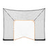 Hockey and Lacrosse Goal Backstop, 12x9 ft Lacrosse Net with Extended Coverage, Quick Easy Setup Complete Accessories Training Net, Backyard Lacrosse Equipment, for Youth Adult (NET ONLY)