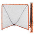 Lacrosse Goal, 1.8mx1.8m Lacrosse Net, Folding Portable Backyard Lacrosse Training Equipment, Steel Frame Training Net, Quick & Easy Setup Lacrosse Goal, Perfect for Youth Adult Training, Orange