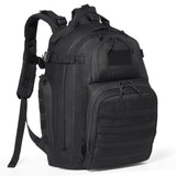 Tactical Backpack 25L Military Backpack with Molle Mode & Sponge Pad Black