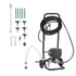 Stand Airless Paint Sprayer, 650W, 3000PSI High Pressure Airless Sprayer with Cart, Cleaning Brush, Hose, Extension Rod, Nozzles, Electric Spray Paint Machine for House Exterior and Interior