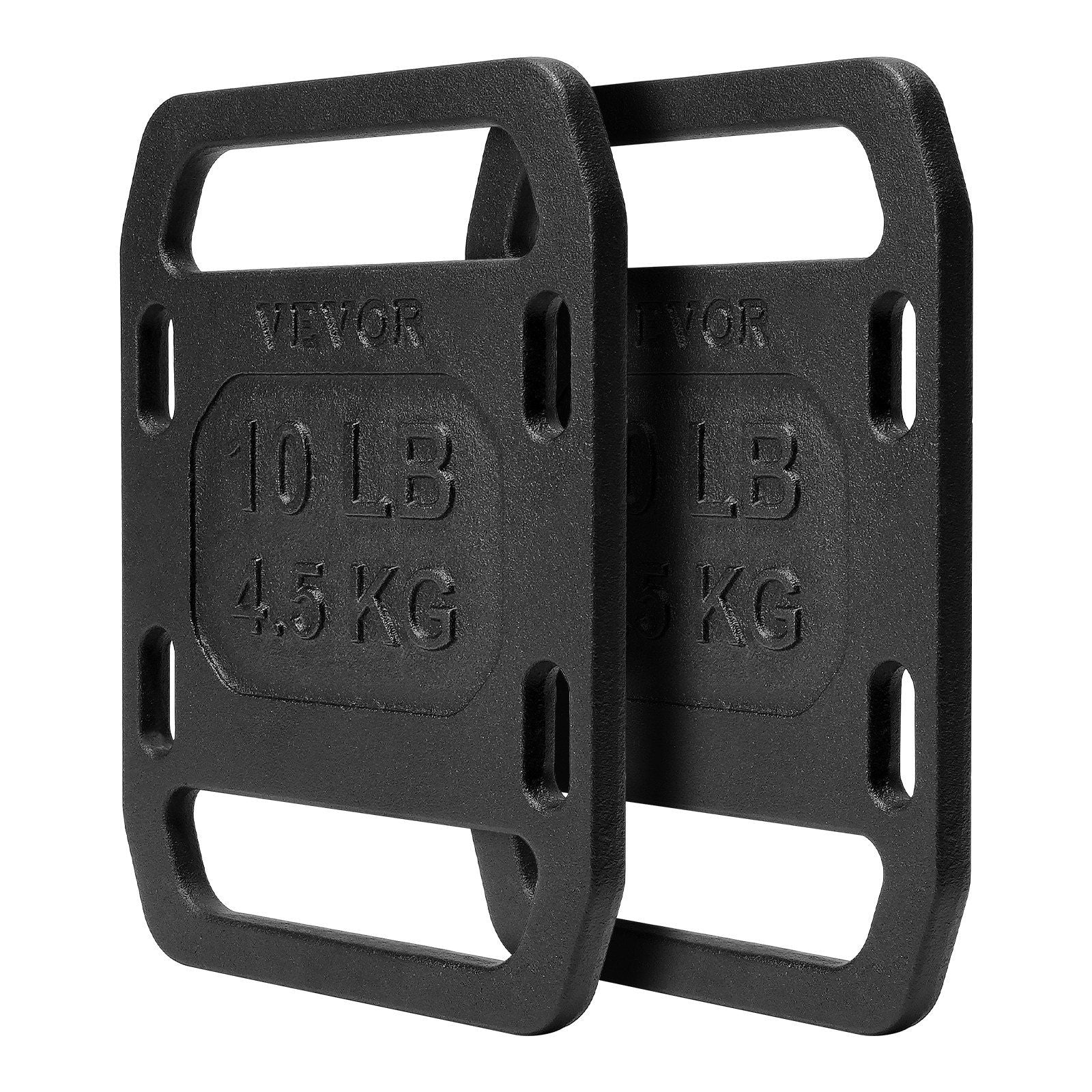 Cast Iron Ruck Weights,  10LB Pair Ruck Plate, Weighted Weights for Rucking, Adjustable Ruck Plate with Straps, for Rucking, Swings, Squat, Strength Training, Weightlifting, Fitness Workout