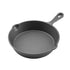 Cast Iron Skillet, 3 Pcs Frying Pan Set (160, 220, 265 mm), Heavy-Duty Skillets with Heat-Resistant Handle, Pre-Seasoned Chef&