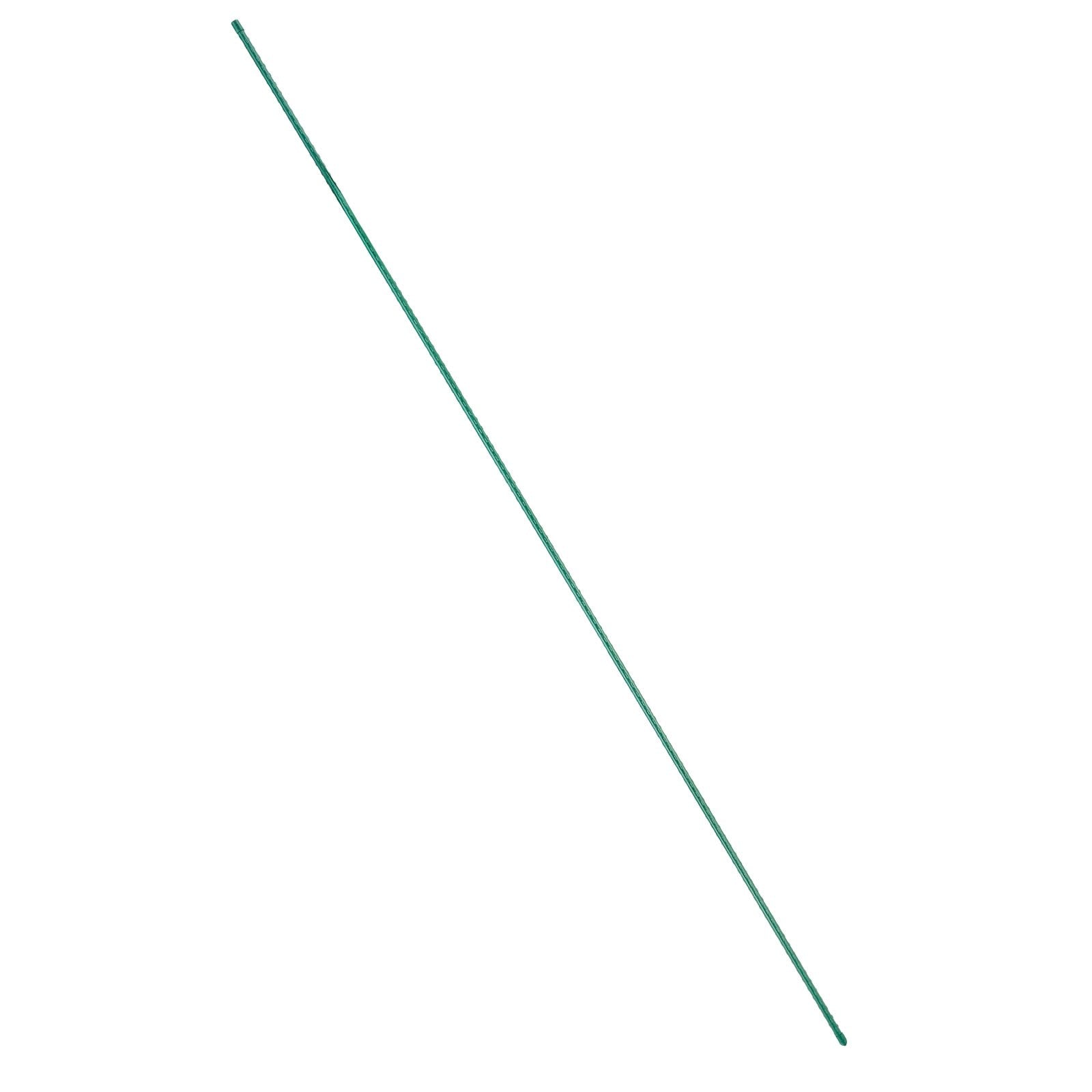 Garden Stakes, 25 Pack, 1800 mm, Plastic Coated Metal Tomato Stakes, Garden Sticks for Plants Support, with Pointed End and Non-Slip Bumps for Growing Climbing Plants, Outdoor Vegetables