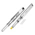 1 Pair Full Extension Drawer Slides 16 18 20 24 30 35 38 59 32 36 40 48 60 in, 250 lbs Load Capacity Locking Drawer Slides, Ball Bearing with Lock Side Mount Drawer Slide Rail