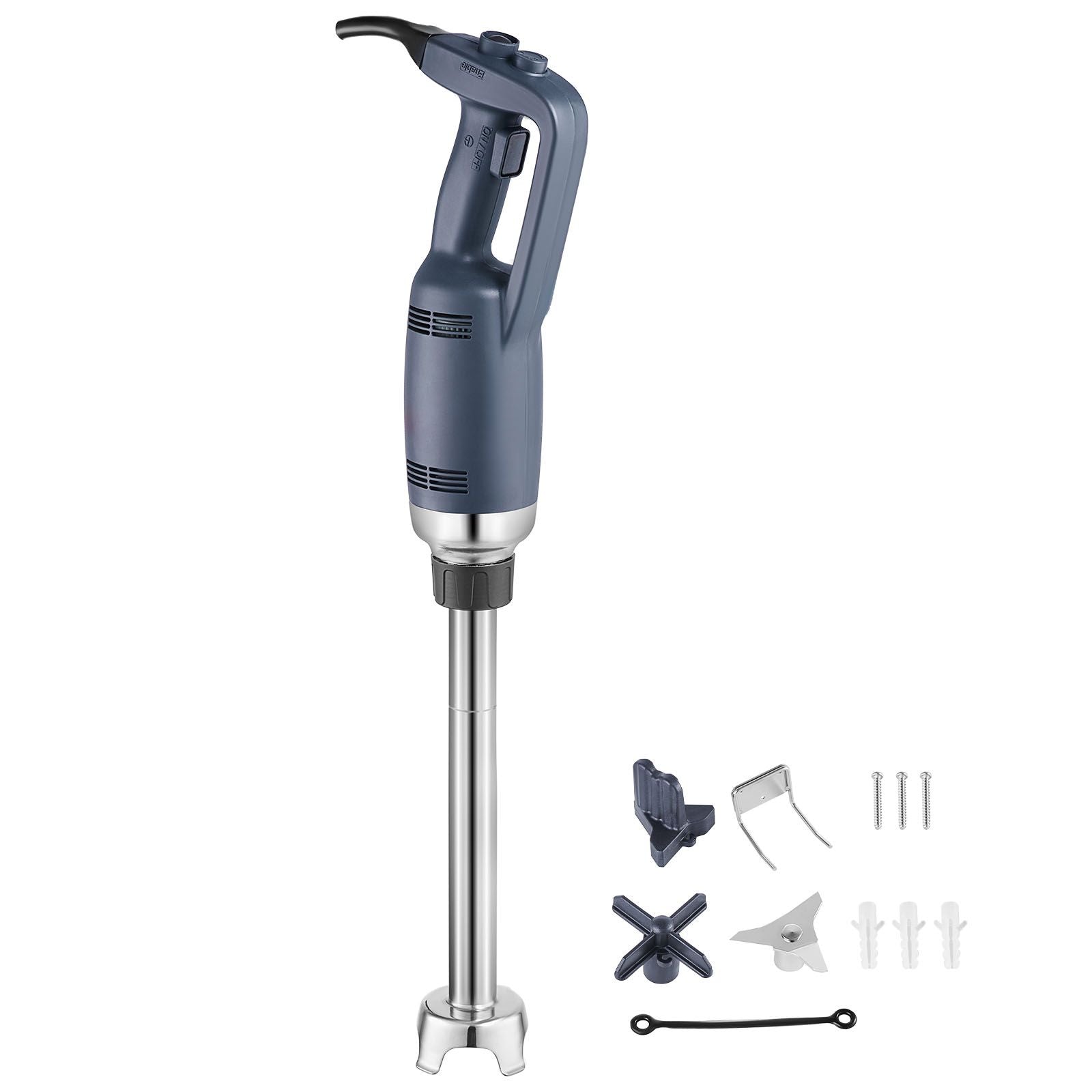 Commercial Immersion Blender 350W Heavy Duty Hand Mixer for Soup Sauces